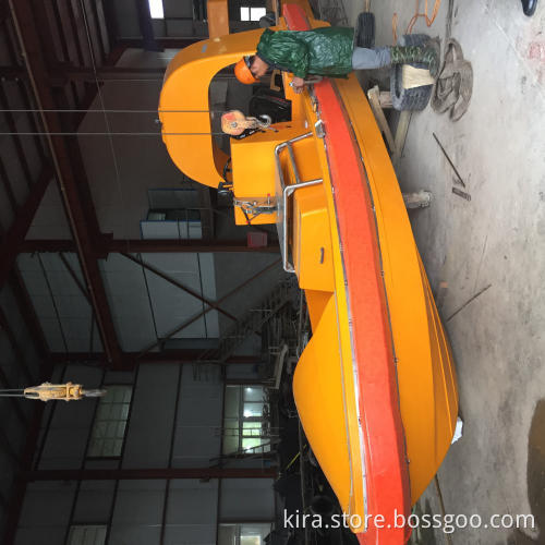Fast rescue lifeboat with 60HP Mercury engine